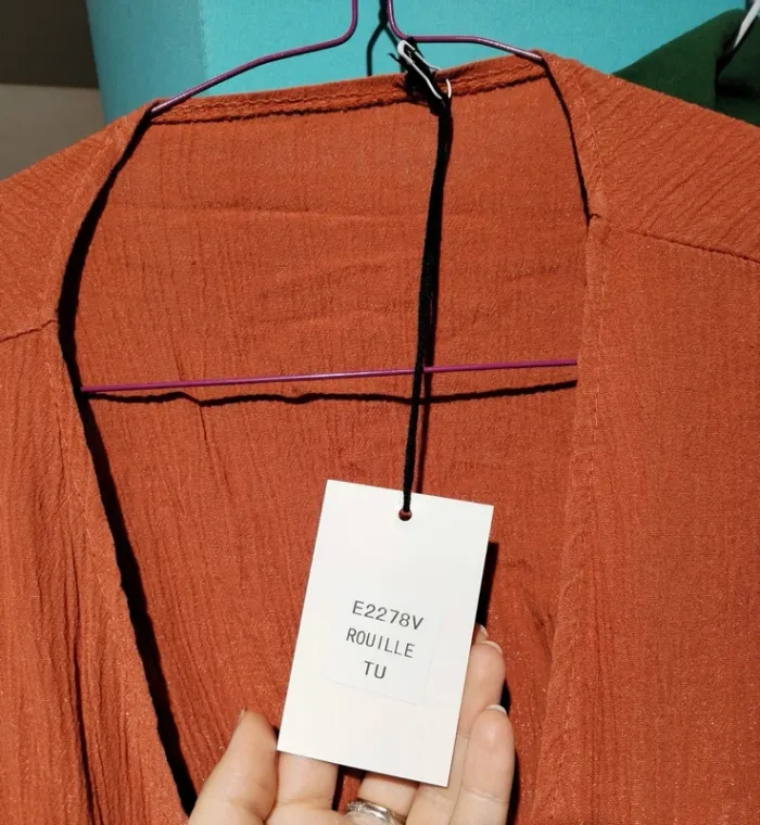 Magnifique robe neuve brique - photo numéro 9
