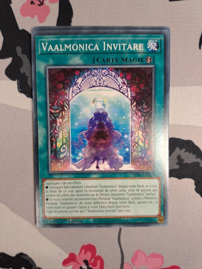 Playset 3x Vaalmonica Invitare Yu-Gi-Oh! Héritage de la Destruction FR LEDE - photo numéro 2