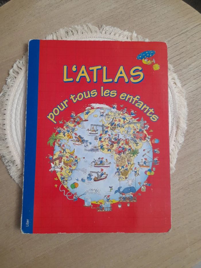 Livre Atlas enfant XL Vintage