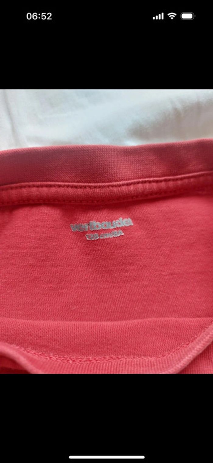 Tee-shirt Vertbaudet taille 8 ans - photo numéro 3