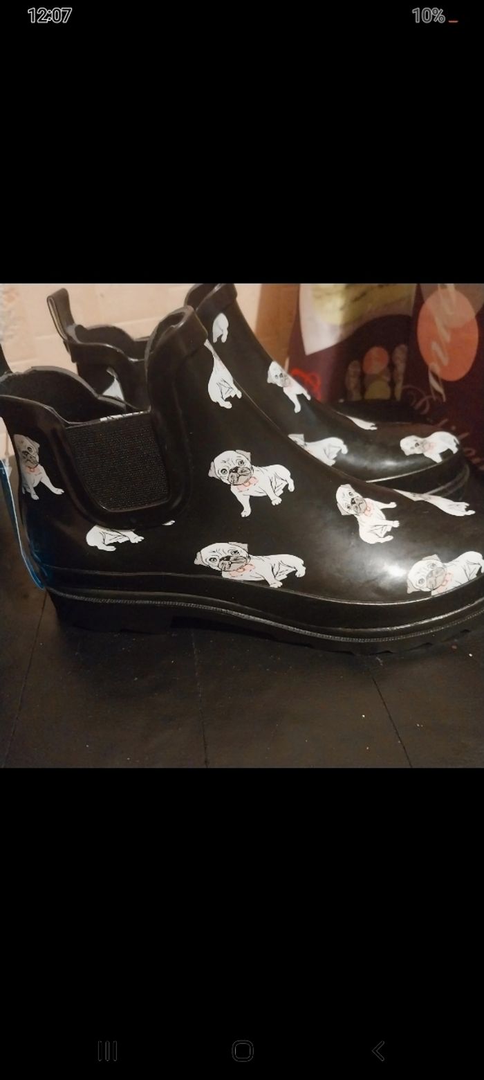 Bottines beck motif carlin Neuves avec étiquette pointure 38