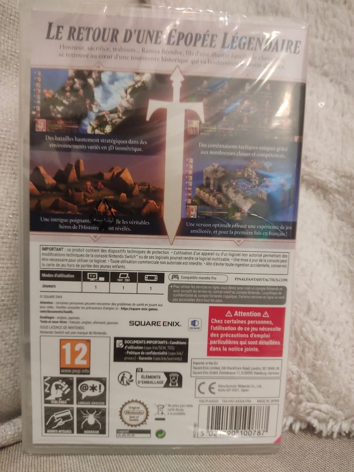 Jeux Switch Final Fantasy Tactics - photo numéro 4