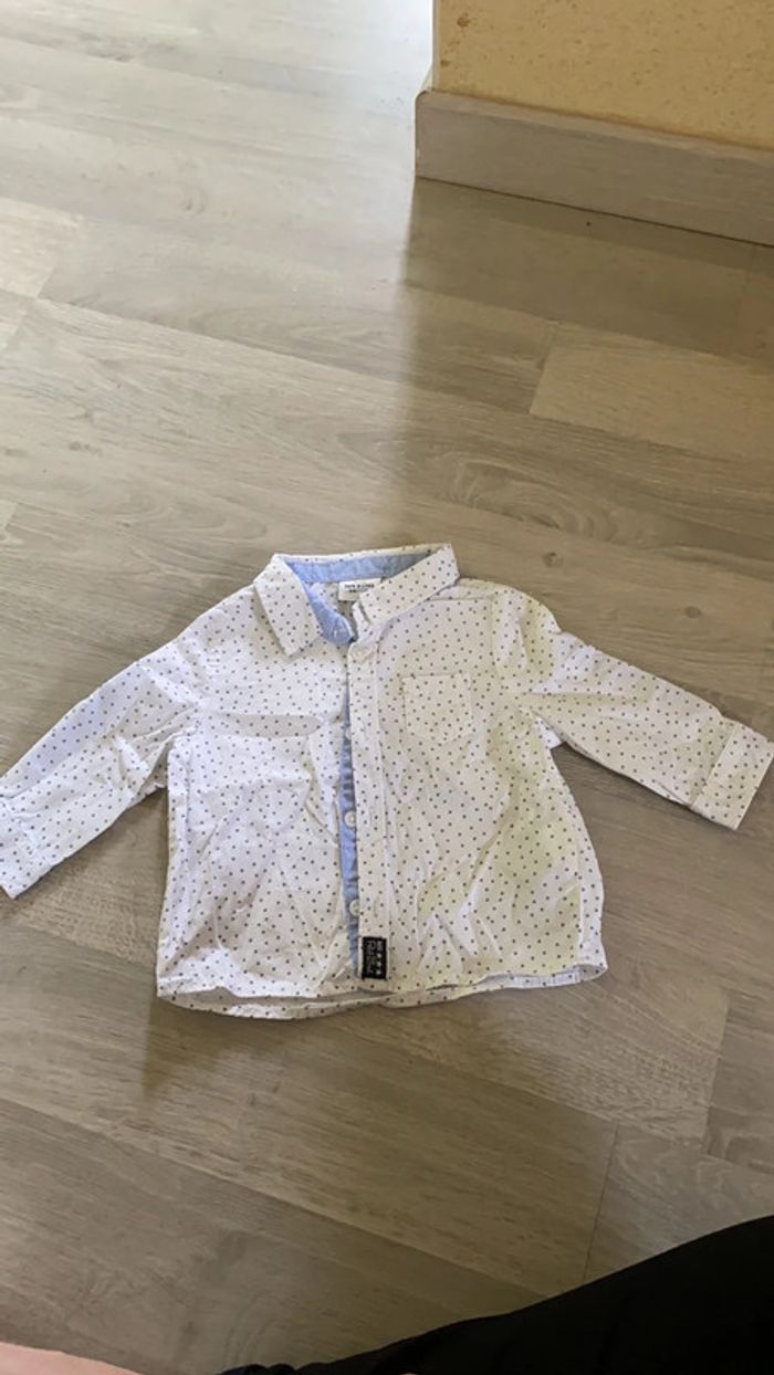 Chemise garçon 9 mois