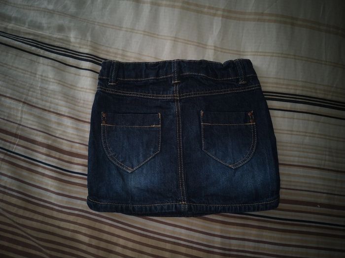 Mini jupe en jean 4 ans - photo numéro 2