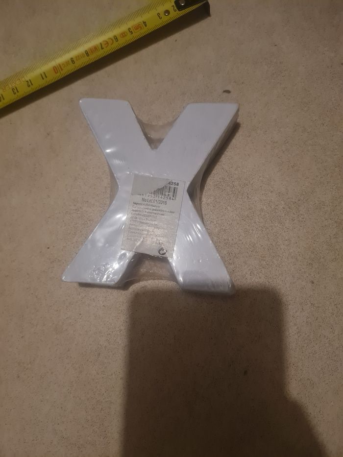 Lettre X à décorer
