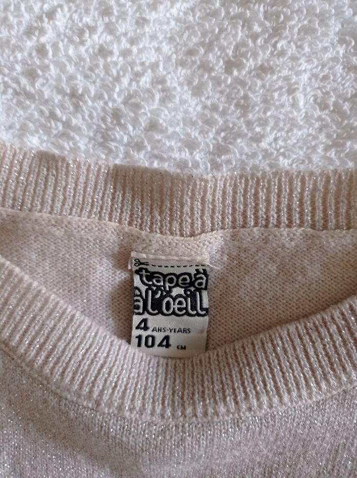 Pull fille tape à l'oeil - photo numéro 5