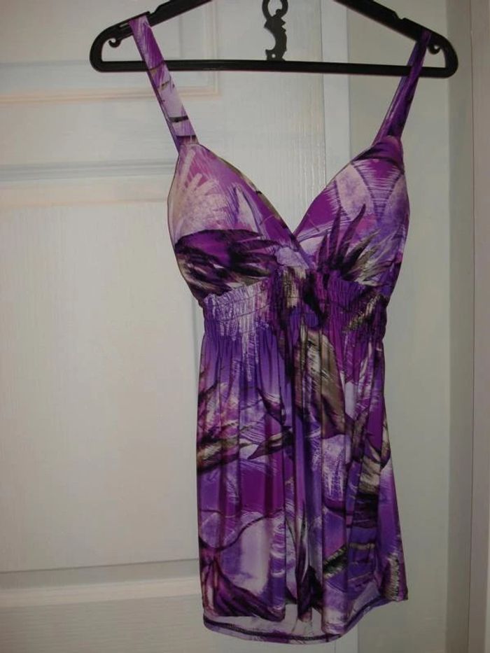 Dos nu fleuri - Taille M - photo numéro 2