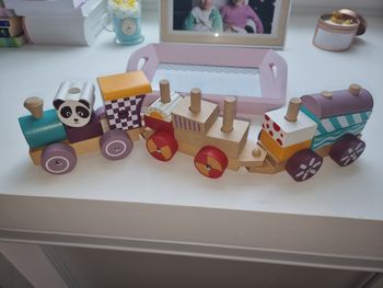 Train en bois