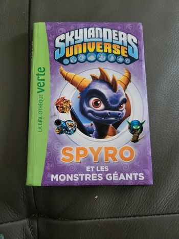 Livre skylanders spyro