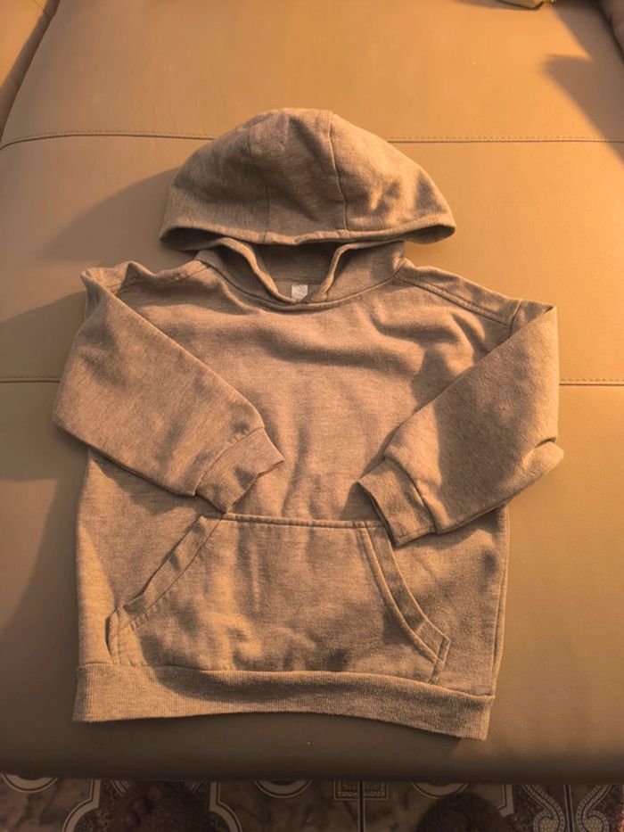 Sweatshirt gris 4/5 ans