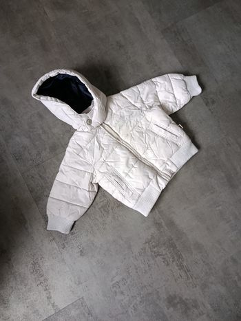 Blouson blanc 12 mois