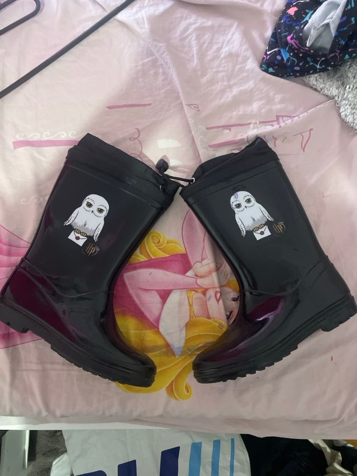 Bottes de pluie tailles 22 Harry potter