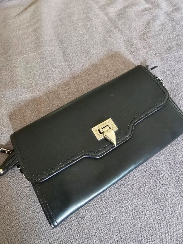 Sac à main ou compagnon cuir lisse 🍒Lancaster🍒 - photo numéro 4