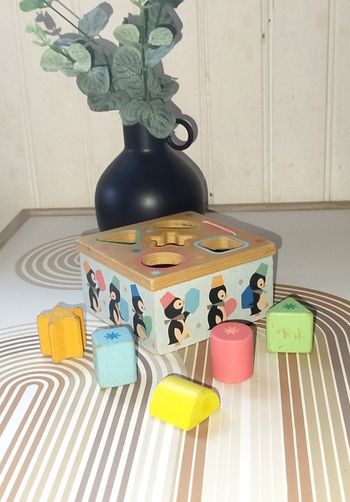 🟠 Vintage Djeco Petite boîte à formes