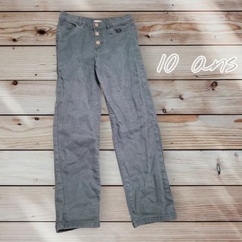 💚👖 Jean mom Vertbaudet 10 ans 👖💚