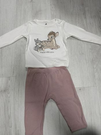 Ensemble Disney bambi et panpan 6-9 mois