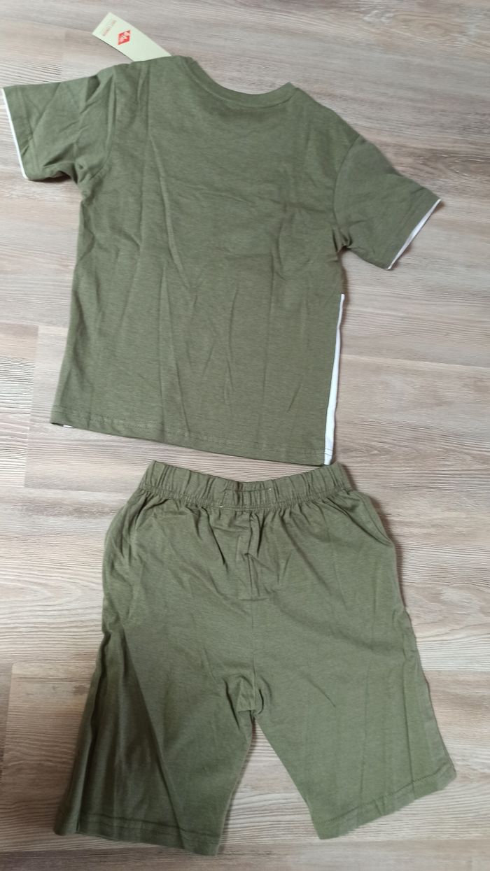 Ensemble été ou sport lee cooper 8 ans kaki - photo numéro 5