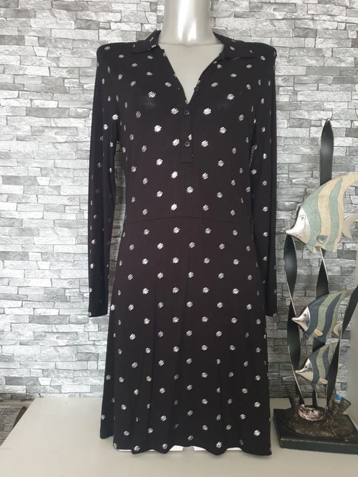 Robe noire et argentée Taille 36