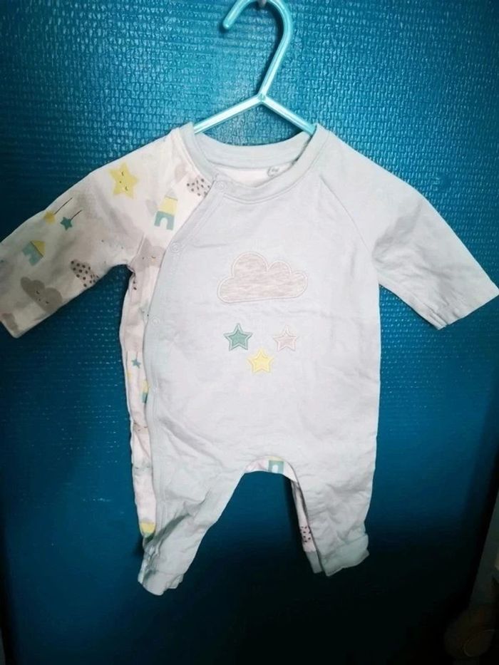 Lot 9 pièces thème nuages étoiles - photo numéro 7