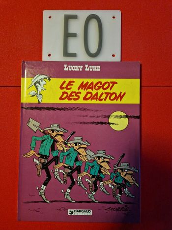 Bd Lucky luke, le magot des daltons, EO