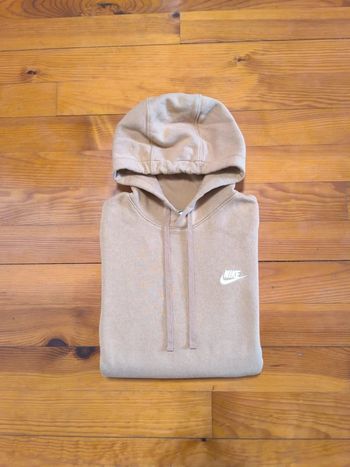 Sweat à capuche Nike - Camel - Logo Brodé - Taille S