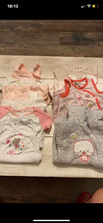 Vend lot bébé 1 mois