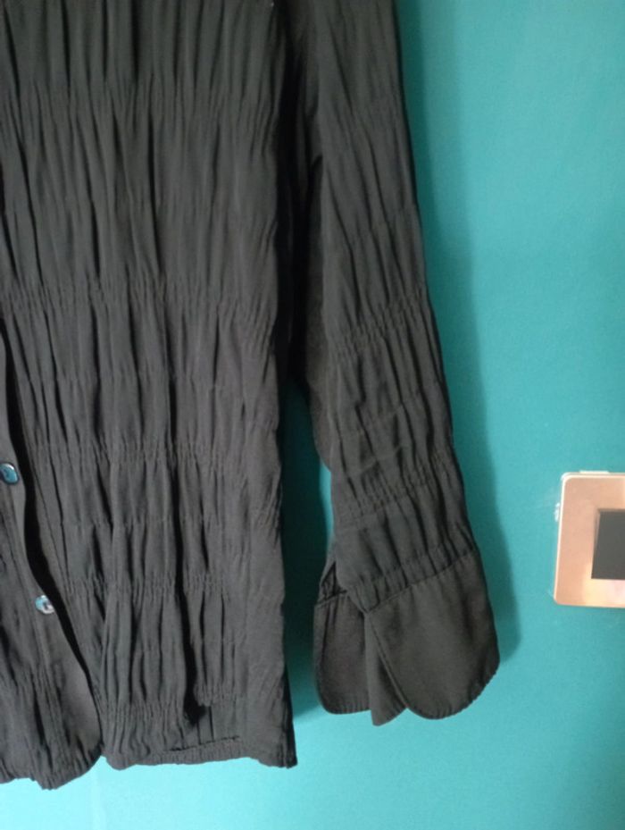 Chemise femme fluide noire - photo numéro 4