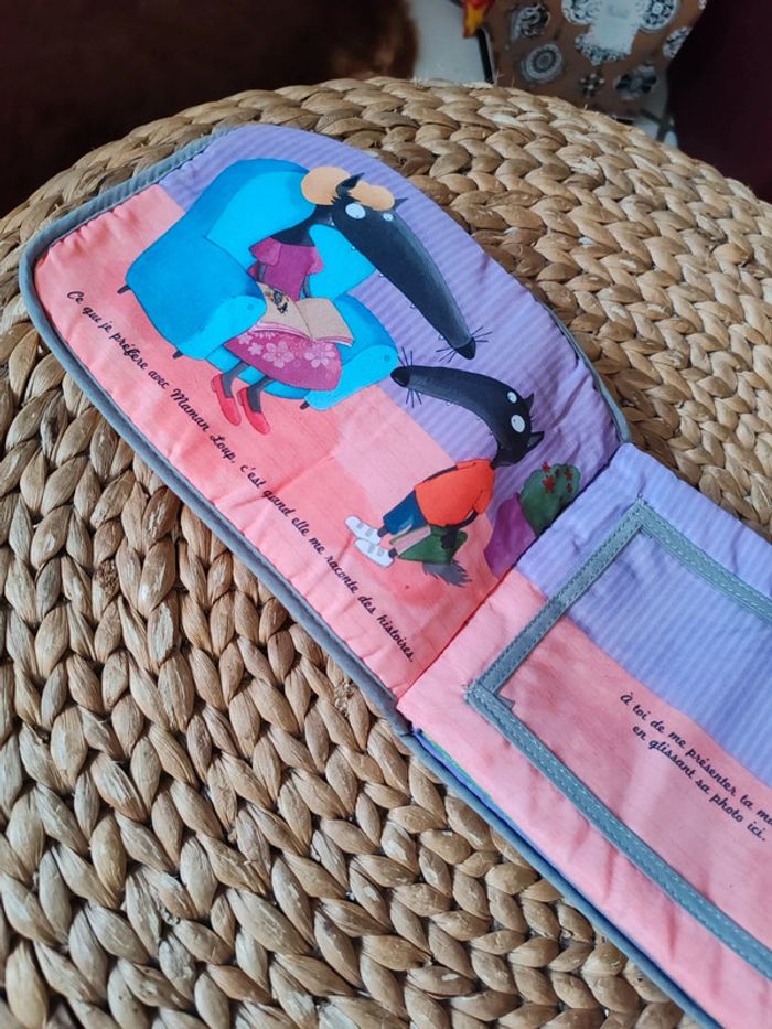 Carnet de naissance livre photos - loup auzou - photo numéro 4