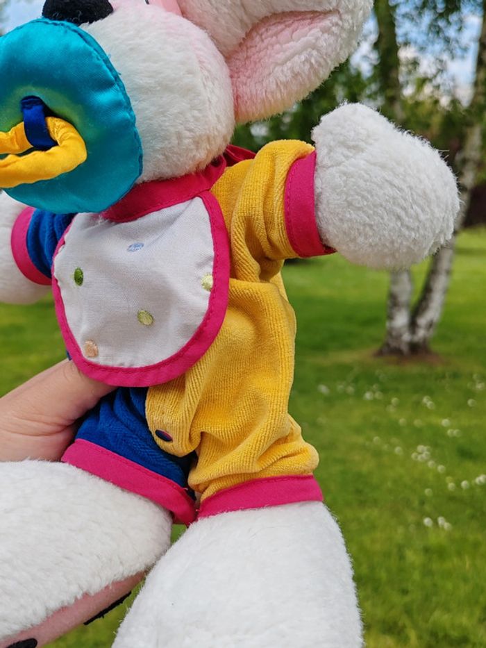 Peluche Diddl vintage - bébé avec tétine - photo numéro 3