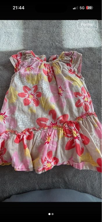 Robe d’été à fleurs 