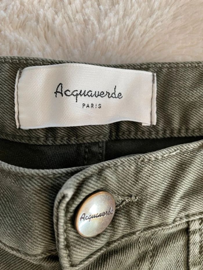 Short stylé vert 34 femme - photo numéro 3