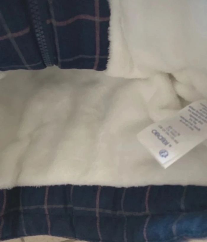 Manteau veste à capuche Obaibi taille 12 mois Neuf valeur 38e - photo numéro 4