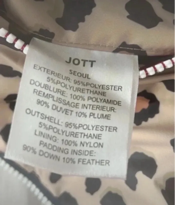 Doudoune Jott Séoul léopard - photo numéro 6