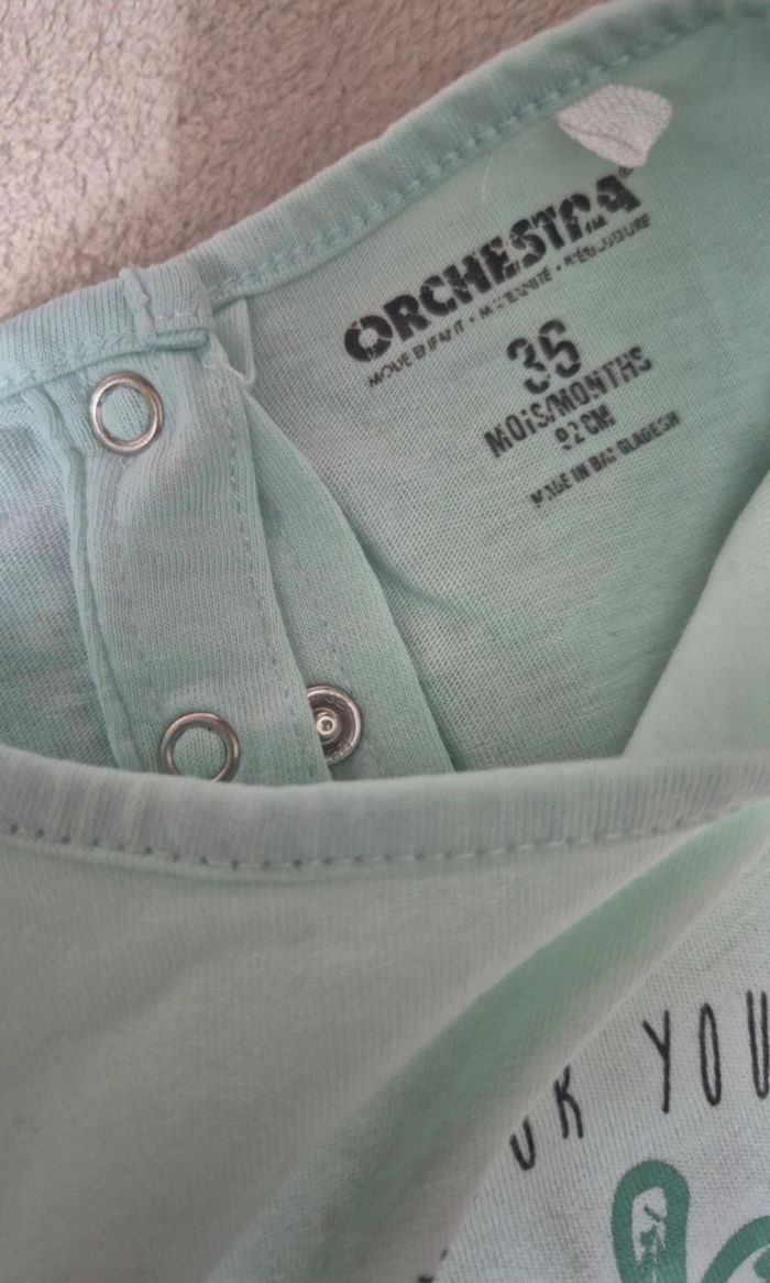 Tee-shirt orchestra 36mois - photo numéro 5