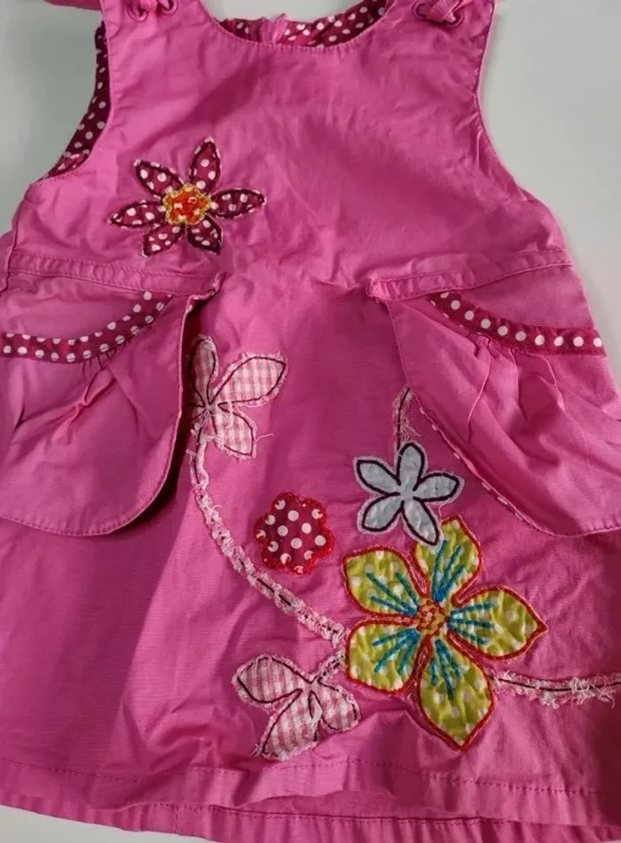 Petite robe brodé - DPAm 3 mois - photo numéro 5
