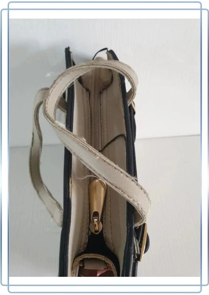 Sac à main Sylvain Lefebvre, plusieurs traces 22x19cm - photo numéro 6
