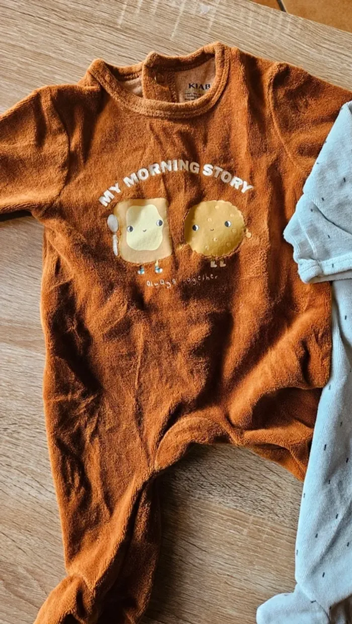 Lot pyjamas kiabi 3 mois - photo numéro 2