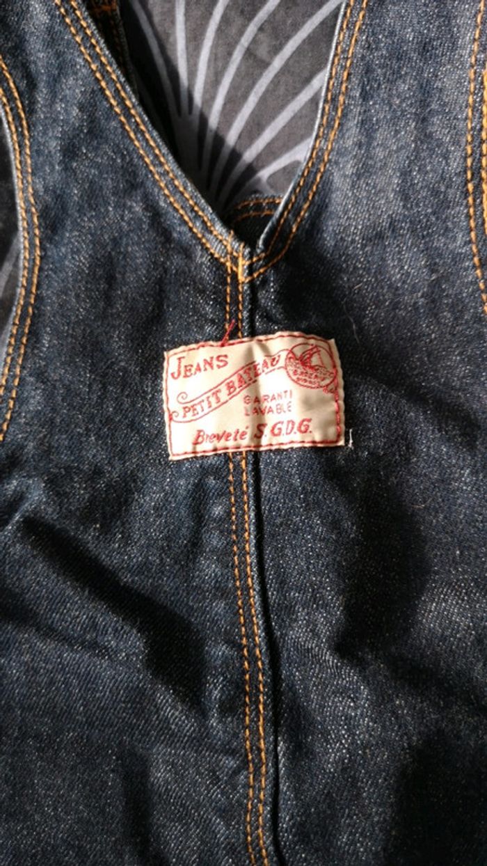 Salopette petit bateau 18 mois - photo numéro 4