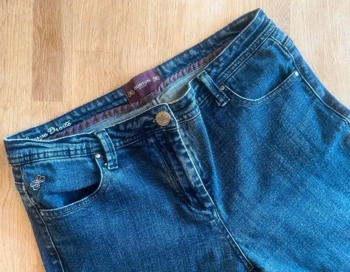 Élégant jean 7/8 vintage coupe droite Burton - photo numéro 4