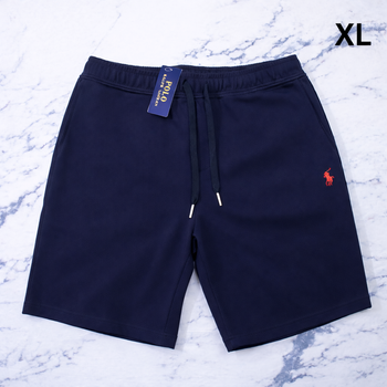 Short Ralph Lauren - Taille XL - Couleur Bleu logo brodé rouge - Neuf