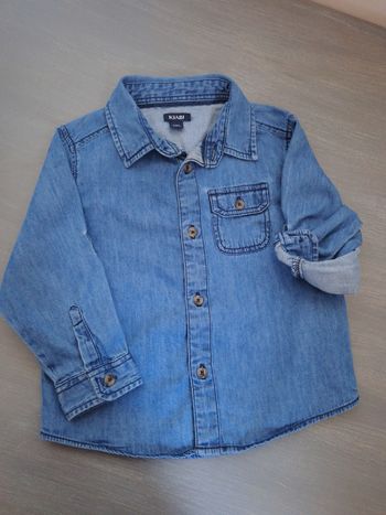 Chemise jeans