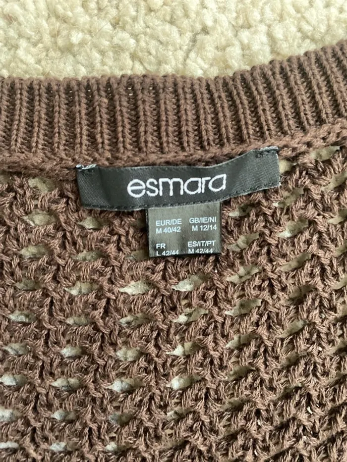 Ensemble en crochet marron Esmara - photo numéro 7