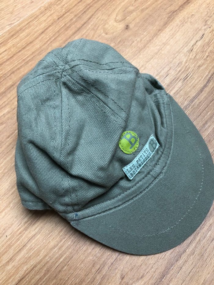 Casquette verte bébé - photo numéro 2
