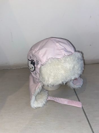 Bonnet/chapeau hello kitty fourrure
