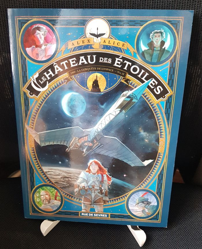 BD Château des Étoiles (Le) Tome 2 : 1869 La conquête de l'espace Vol. 2 - Alex Alice - Ecole des lo