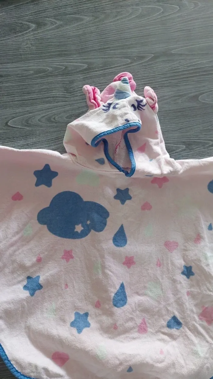 Poncho de bain Licorne decathlon
