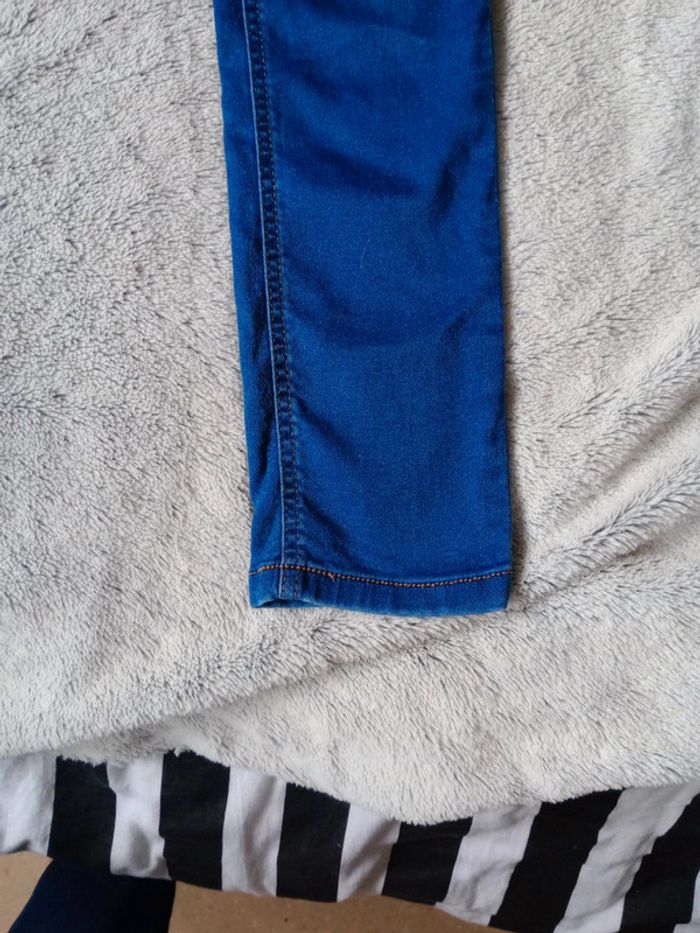 Jean slim 13 ans bleu c51 - photo numéro 3