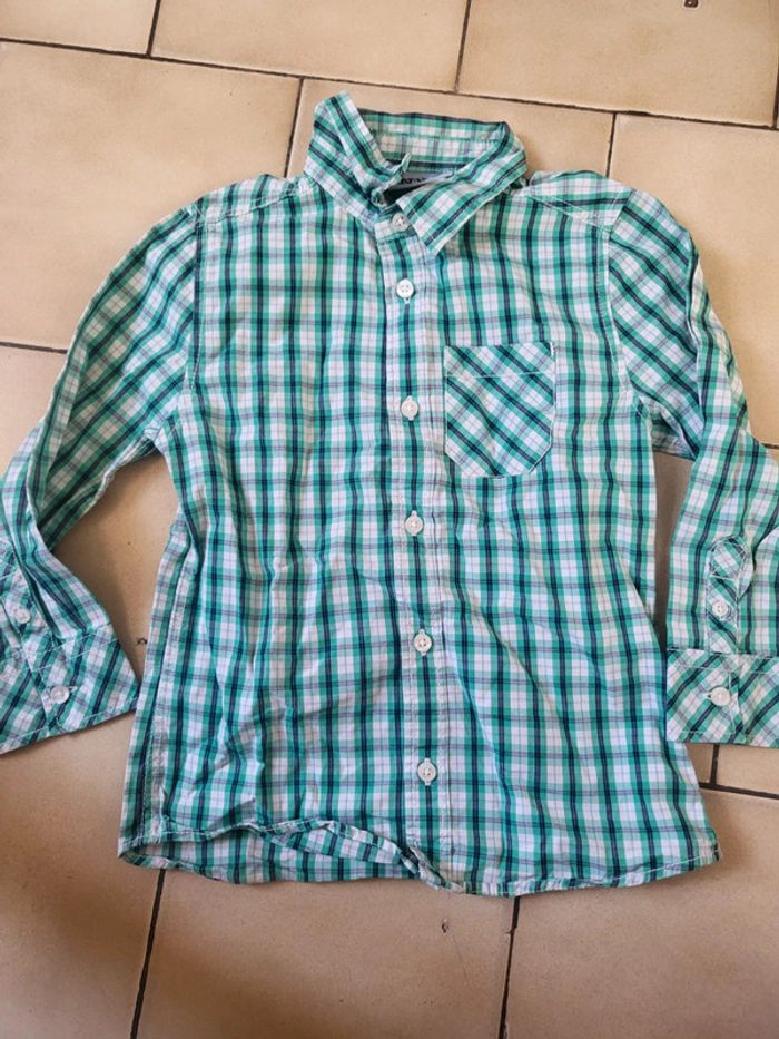 Chemise garçon 4 ans