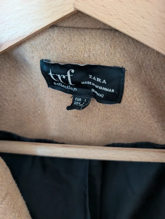 Manteau beige mi-long - photo numéro 5