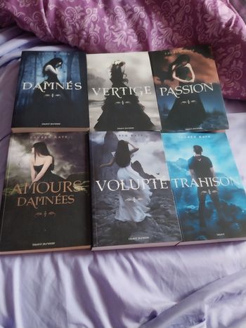 Romans Damnés tomes 1 à 5 + 3,5 Lauren Kate Trahison Volupté Bayard Saga Complète